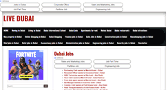 Desktop Screenshot of livedubai.org